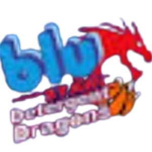 Blustar Detergent Dragons logo