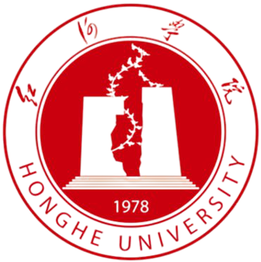 Honghe University logo