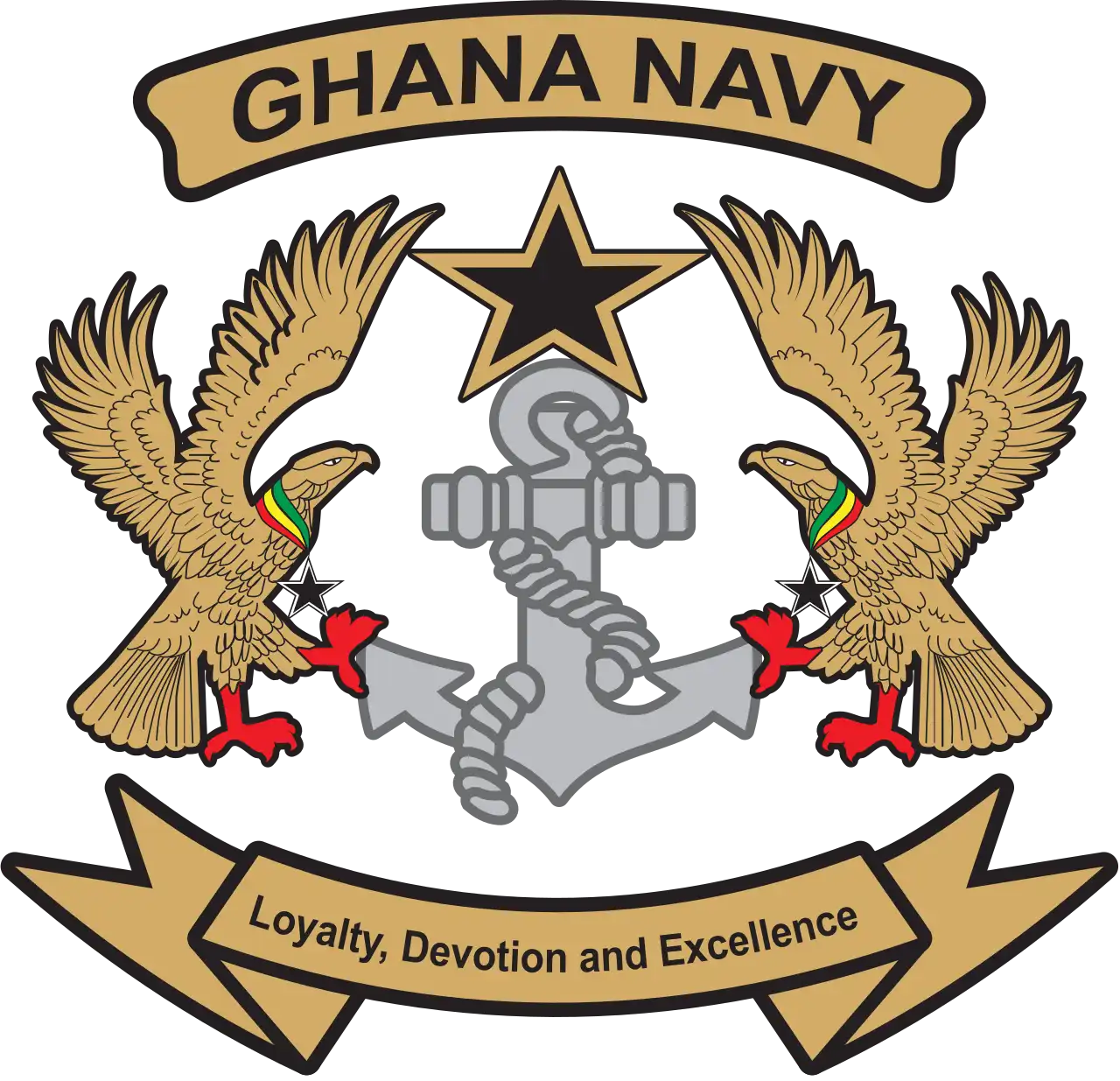 Ghana Navy (W) logo