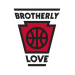Brothers love team logo
