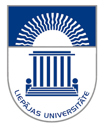 Liepajas Univ. W logosu
